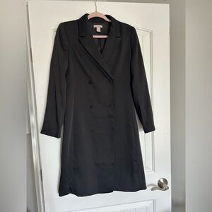 H&M Classic Black Blazer Dress